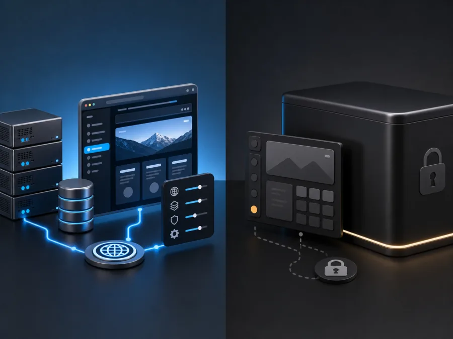 Owning your website files versus renting space on a closed builder platform